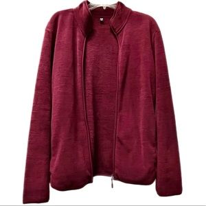 Uniqlo Fleece Jacket, medium.